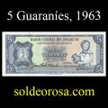 Billetes 1963 -02- Stark - 5 Guaran�es